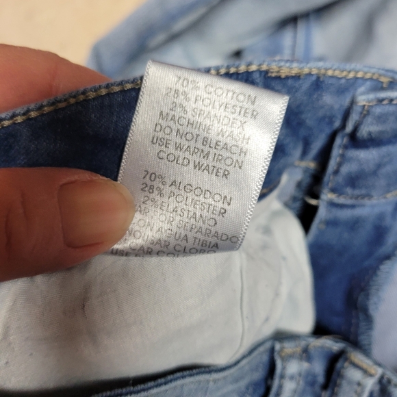 Desire size 7 Women's Light Blue Jeans - Picture 6 of 10